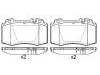 Brake Pad Set:003 420 42 20