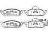 ブレーキパッド Brake Pad Set:163 420 12 20