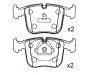 Brake Pad Set:34 11 1 160 296