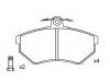 Bremsbelagsatz, Scheibenbremse Brake Pad Set:357 698 151 A