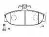 Brake Pad Set:270 195