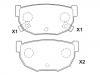 브레이크 패드 Brake Pad Set:44060-35F90