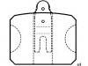 Brake Pad Set:111 430 188