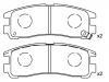 ブレーキパッド Brake Pad Set:MB 857 336