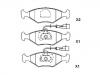 Brake Pad Set:9947996