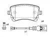 브레이크 패드 Brake Pad Set:7H0 698 451