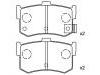 Bremsbelagsatz, Scheibenbremse Brake Pad Set:43022-SG9-000