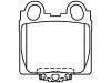 ブレーキパッド Brake Pad Set:04466-51011
